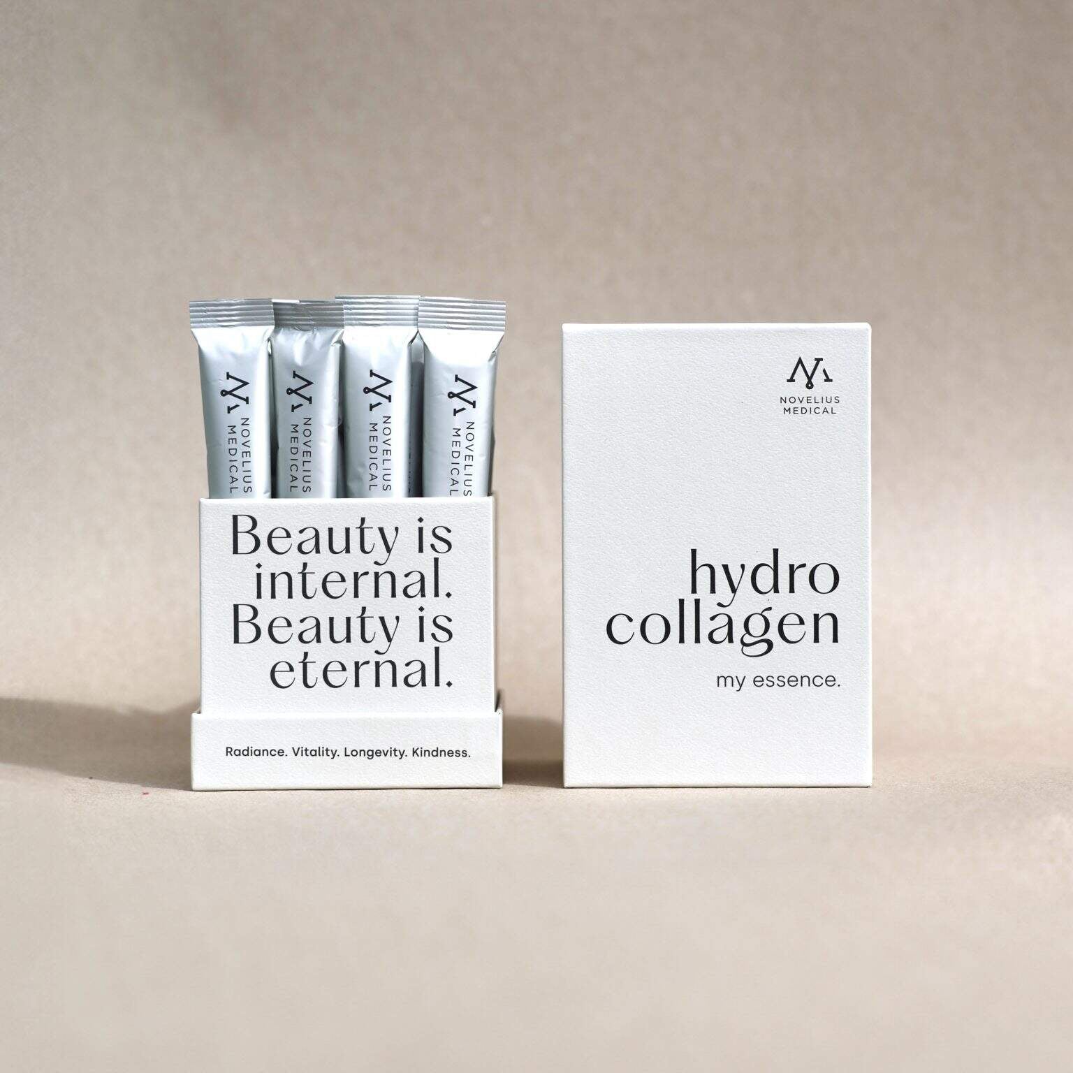 NOVELIUS MEDICAL "Hydro" kolagenas, maisto papildas, 28x6g