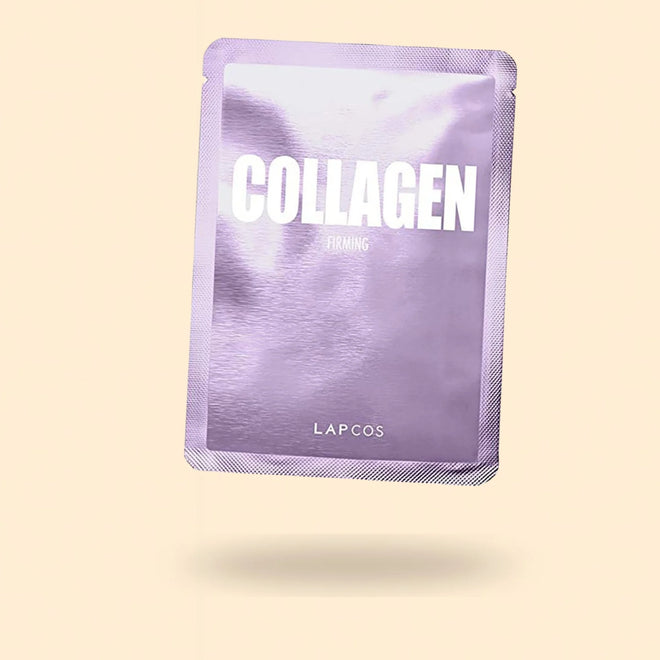 LAPCOS Daily Collagen stangrinamoji veido lakštinė kaukė, 1vnt