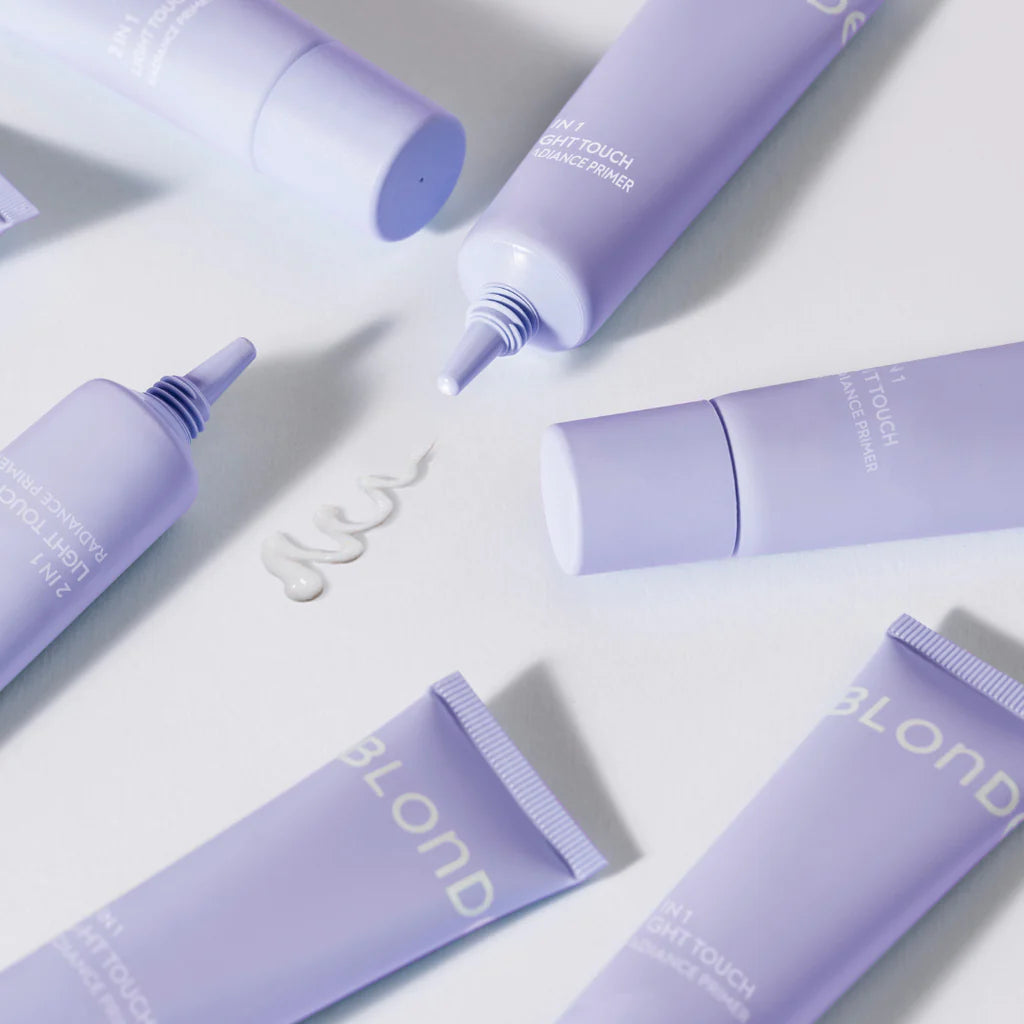 BLONDESISTER 2 IN 1 švytėjimo suteikianti makiažo bazė, 30ml