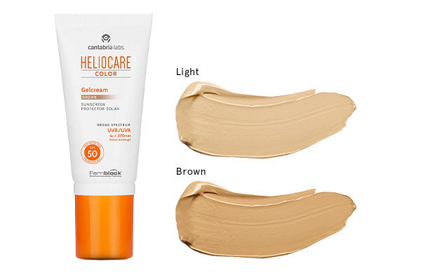 HELIOCARE COLOR GELINIS APSAUGINIS KREMAS SU SPALVA SPF50, 50ml