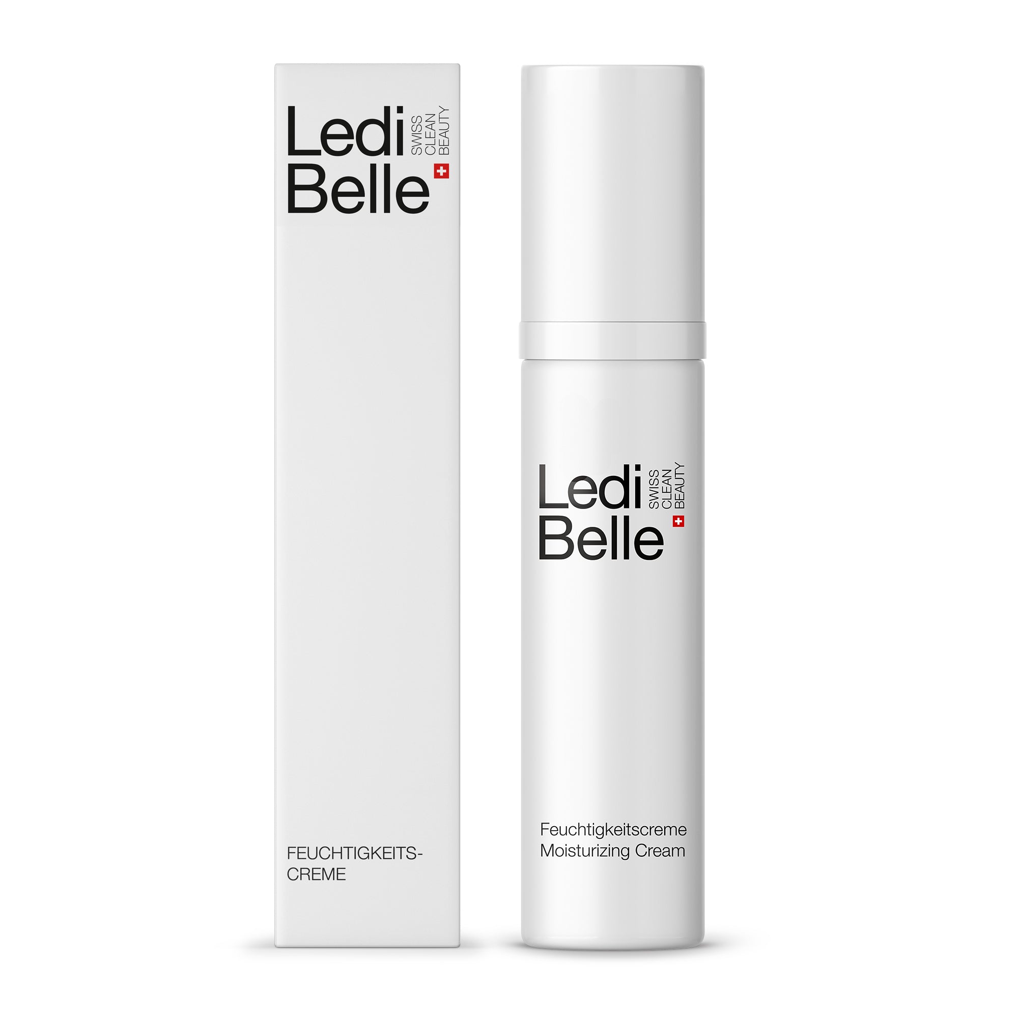 Ledi Belle drėkinamasis kremas, 50ml