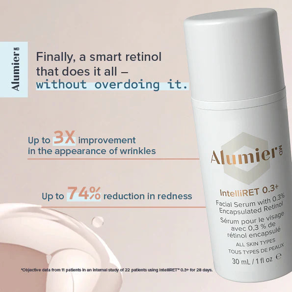 AlumierMD IntelliRET™ 0.3+ retinolio serumas, 30ml