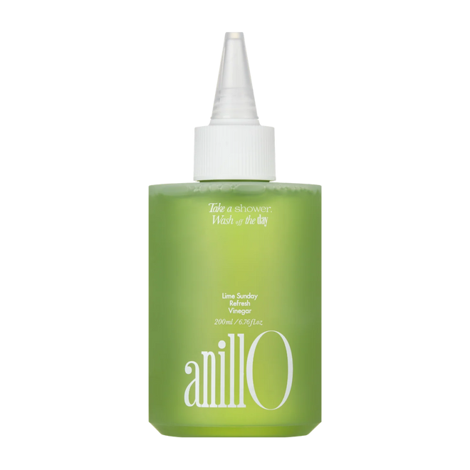 AnillO Lime Sunday Refresh Hair Vinegar – gaivinantis plaukų actas (skalavimo priemonė), 200ml