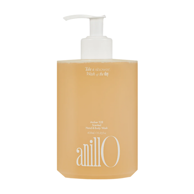 AnillO Amber528 parfumuotas rankų ir kūno prausiklis, 450ml