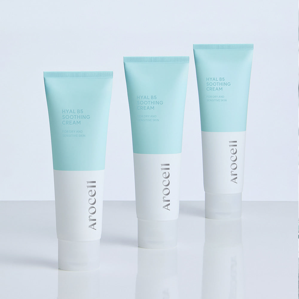 Arocell Hyal B5 Soothing Cream gelinis veido kremas su hialuronu, 80ml