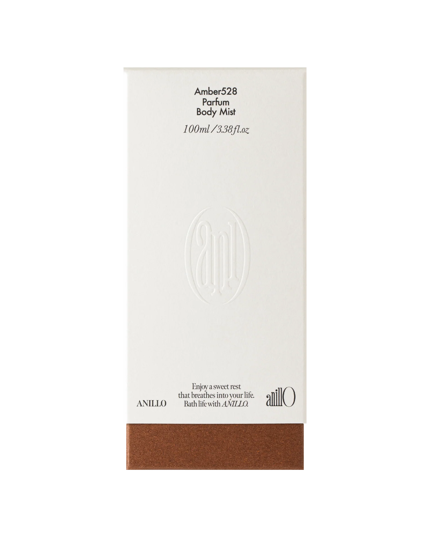 AnillO Amber528 Parfum Body Mist – parfumuota kūno dulksna, 100ml