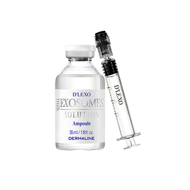 Dermaline D’Lexo Milk Exosomes Solution Ampoule su egzosomom, azijine centele ir adenozinu, 35ml