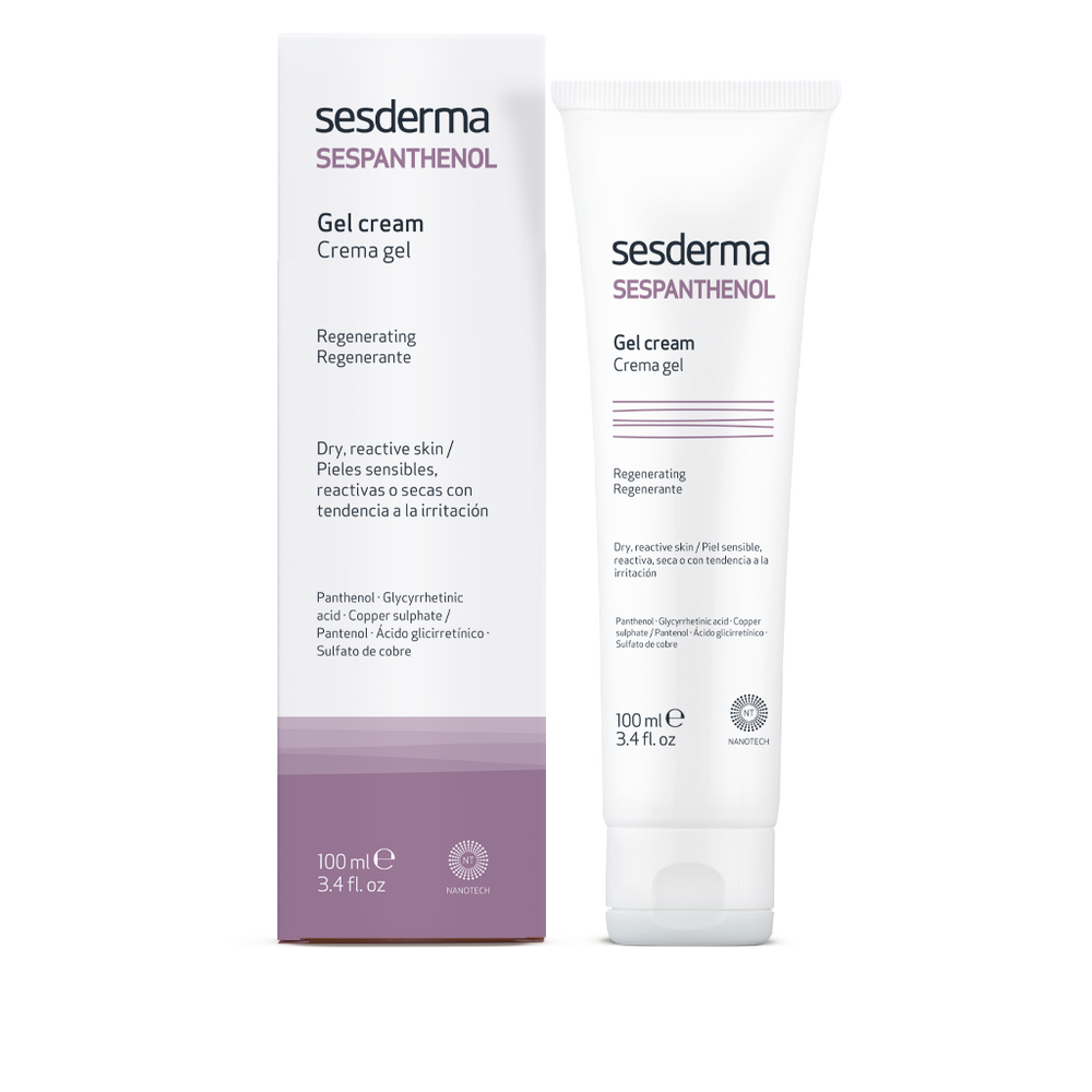 SESDERMA SESPANTHENOL GELINIS KREMAS JAUTRIAI ODAI, 100ml