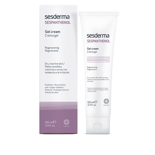 SESDERMA SESPANTHENOL GELINIS KREMAS JAUTRIAI ODAI, 100ml