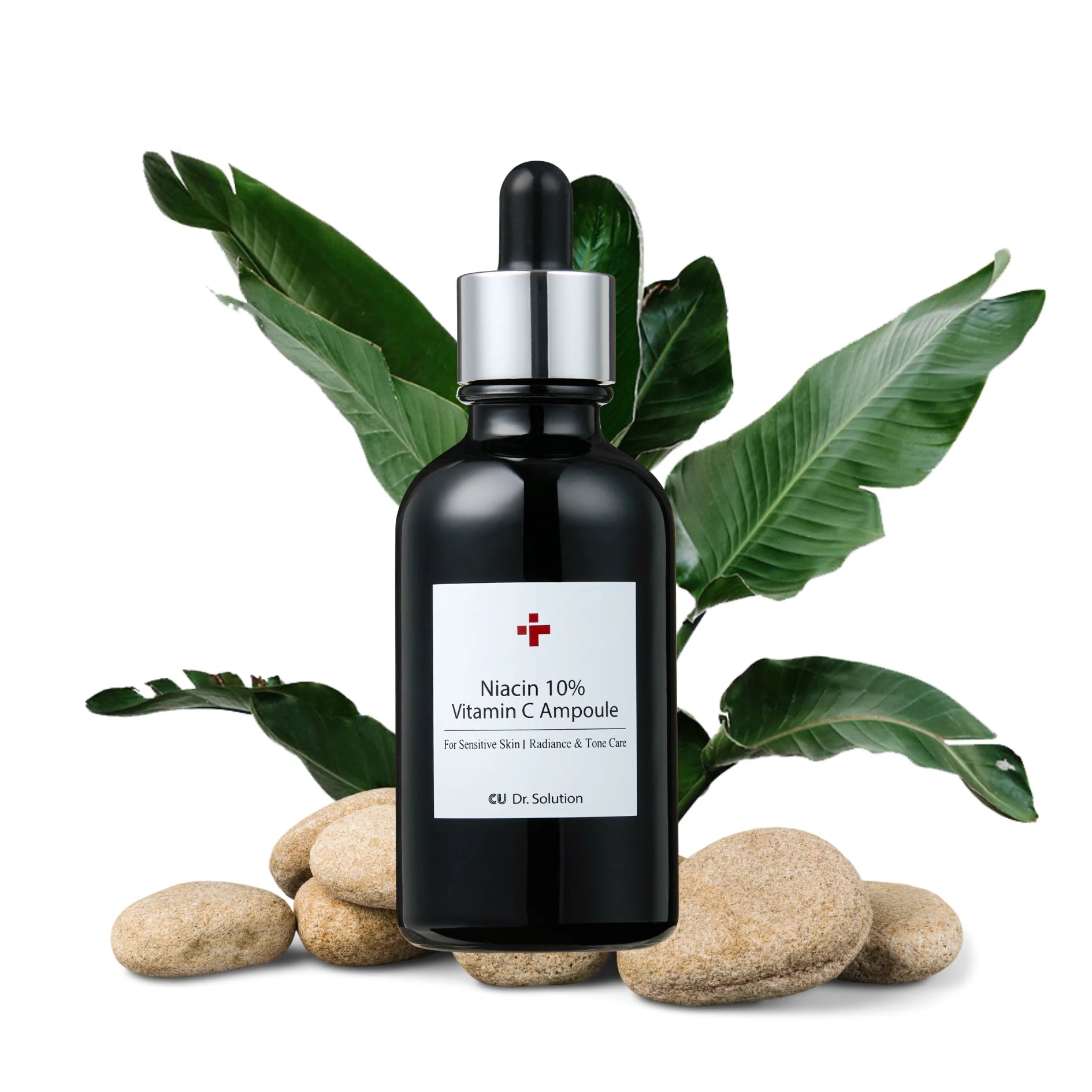 CUSKIN serumas su 10% niacinamido, vitaminu C ir hialurono rūgštimi, 50g