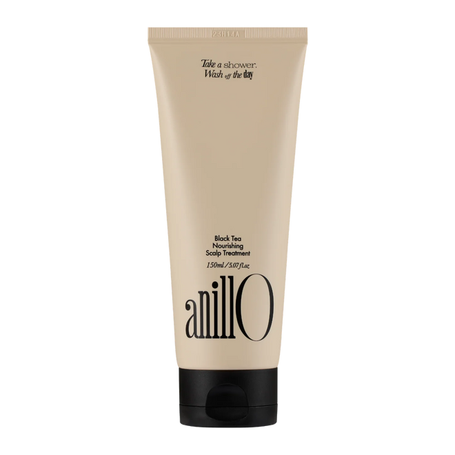 AnillO Black Tea maitinamoji stiprinamoji plaukų ir galvos odos kaukė, 150ml