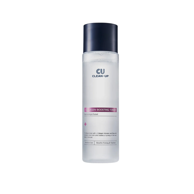 CUSKIN CLEAN-UP veido tonikas su kolagenu, visiems odos tipams, 200ml