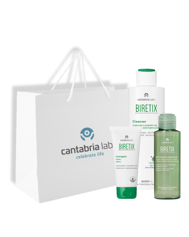 CANTABRIA LABS Biretix Mišrios ir problemiškos odos priežiūros rinkinys