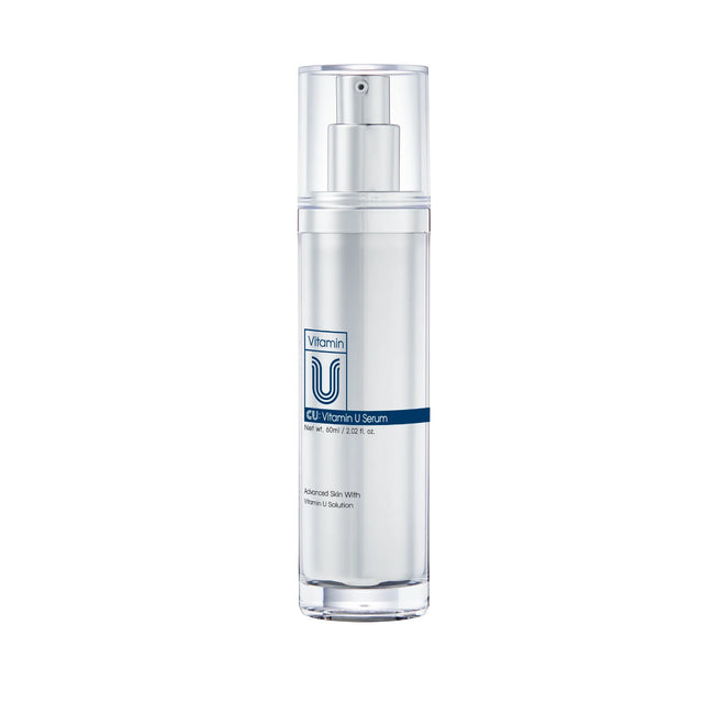 CUSKIN skaistinantis drėkinamasis veido serumas su vitaminu U, 60ml / Išsiuntimas 06.02