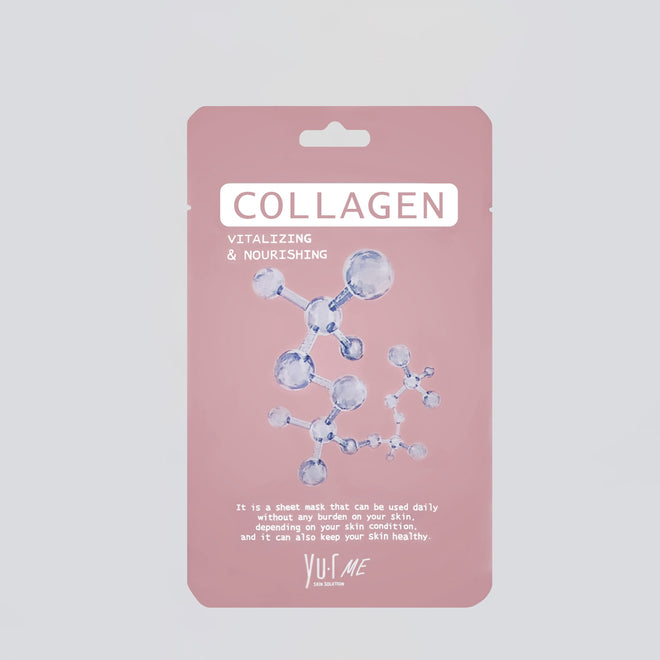 YU.R ME COLLAGEN SHEET MASK, 25g