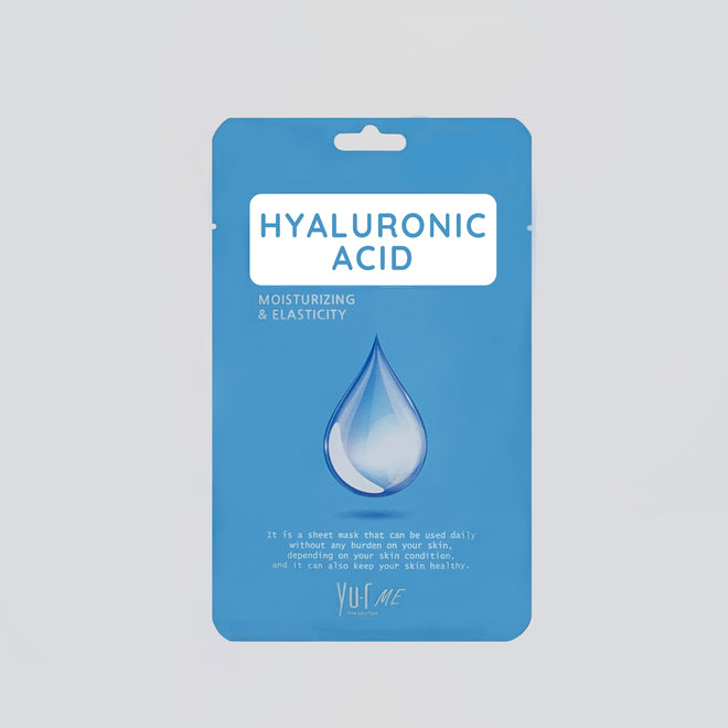YU.R ME HYALURONIC ACID SHEET MASK, 25g