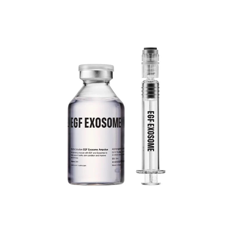 CUSKIN EGF Exosome Ampoule – koncentruota ampulė-serumas su EGF ir egzosomomis odos elastingumui ir skaistumui, 38ml