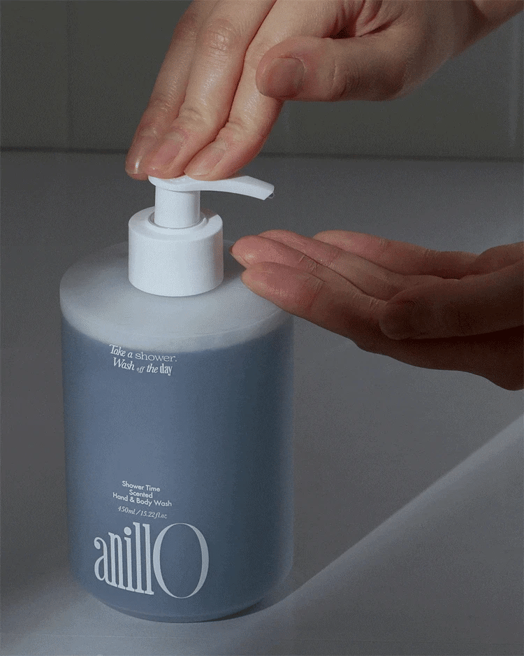 AnillO Shower Time Scented Hand & Body Wash – kūno ir rankų prausiklis, 450ml