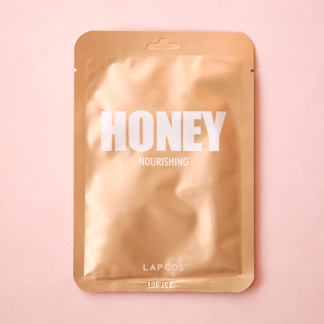 LAPCOS Daily Honey antibakterinė lakštinė kaukė, 1vnt