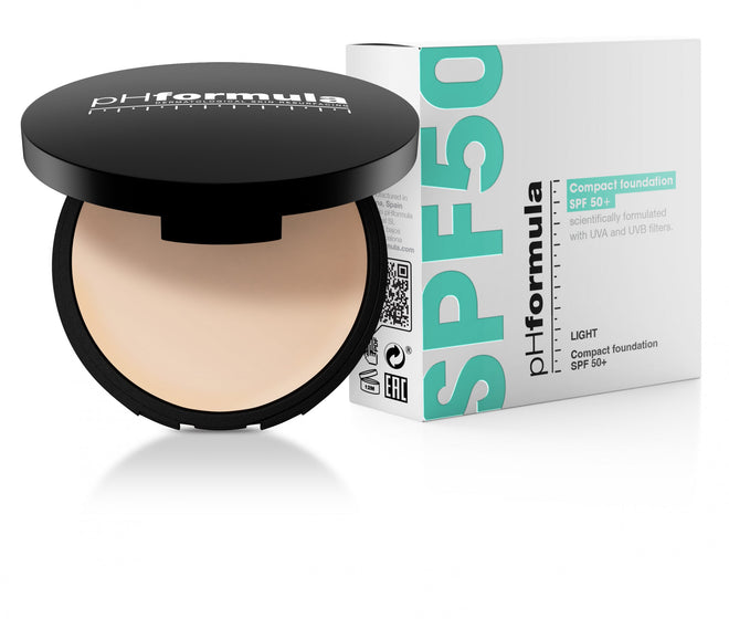 pHformula Kompaktinė kreminė pudra SPF50, 14g