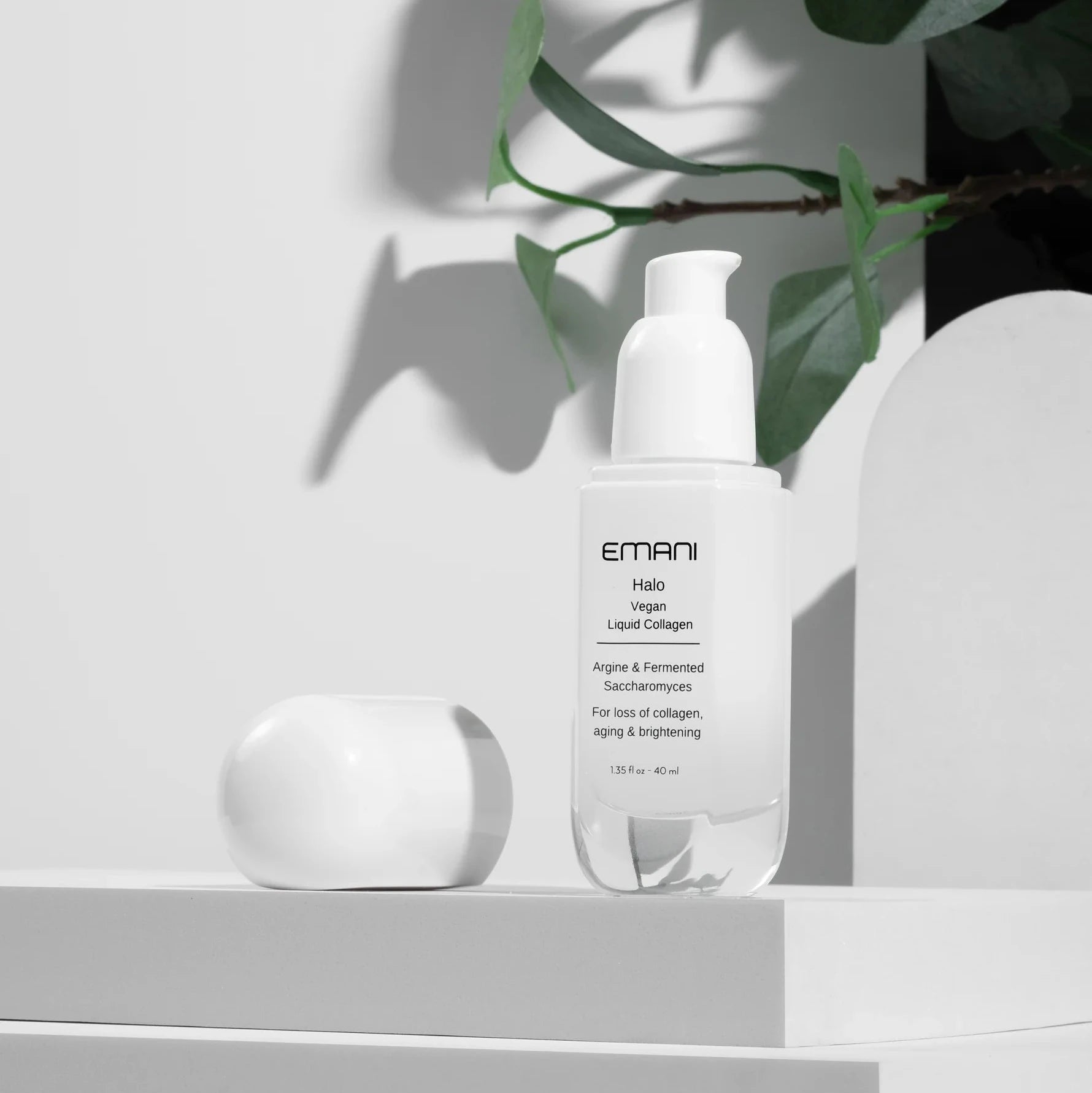 EMANI kolageno serumas "Halo Vegan Liquid Collagen", 35ml