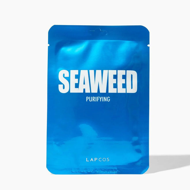 LAPCOS Daily Seaweed lakštinė veido kaukė, 1vnt