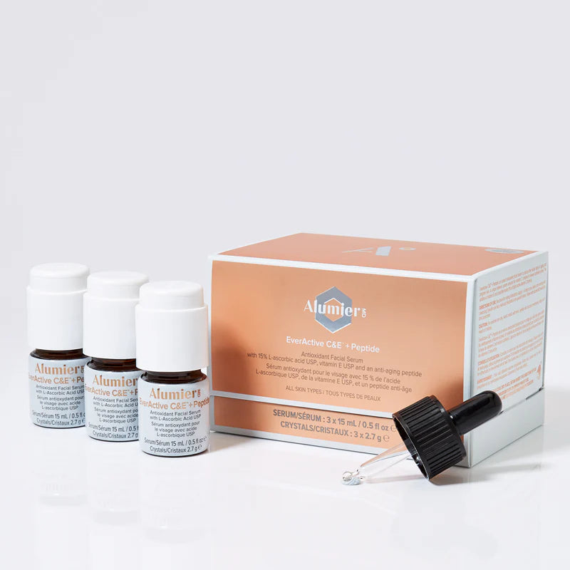 AlumierMD EVERACTIVE C&E® + PEPTIDE SERUMAS, 15ml