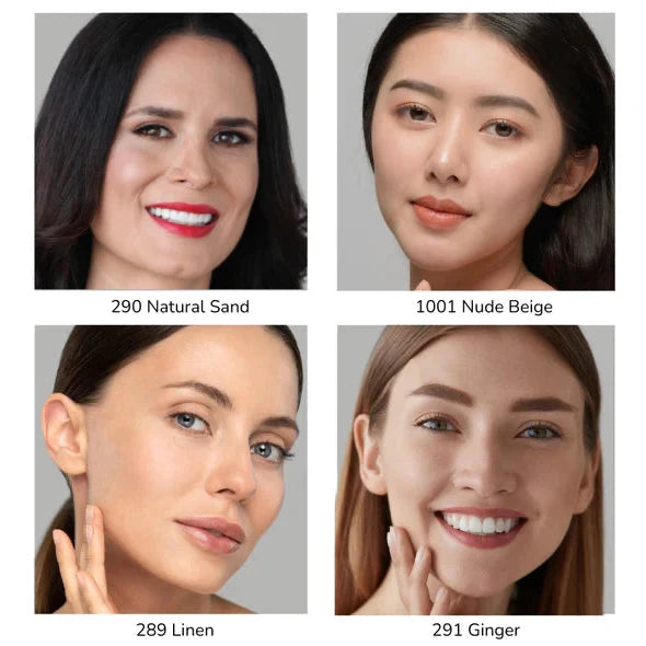 EMANI matizuojantis kompaktinis mineralinis makiažo pagrindas „Flawless Matte Foundation“, 12g