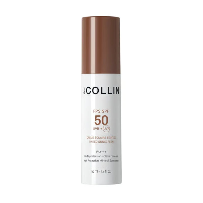 G.M. COLLIN SPF50 TINTED SUNSCREEN MINERALINIS APSAUGINIS KREMAS SU ATSPALVIU, 50ml
