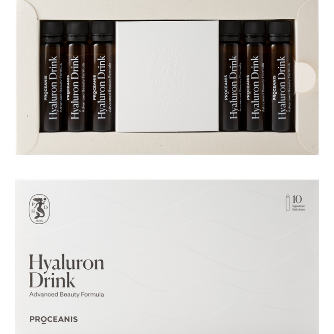 Proceanis Hyaluron Drink Traveller maisto papildas, 10x10ml