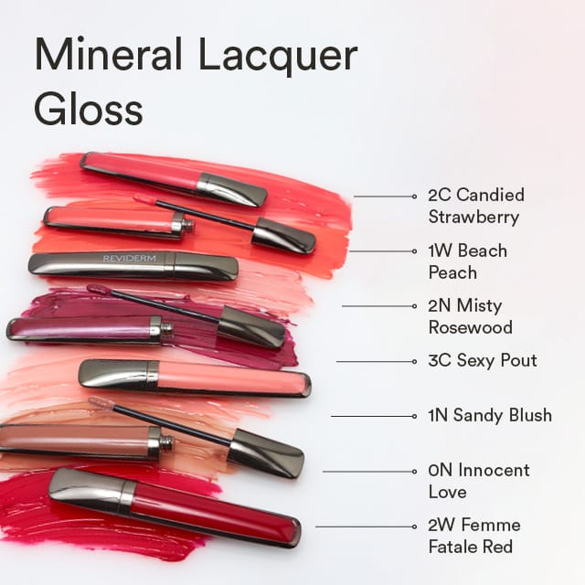Reviderm Mineral Lacquer Gloss lūpų blizgesys, 4.5ml