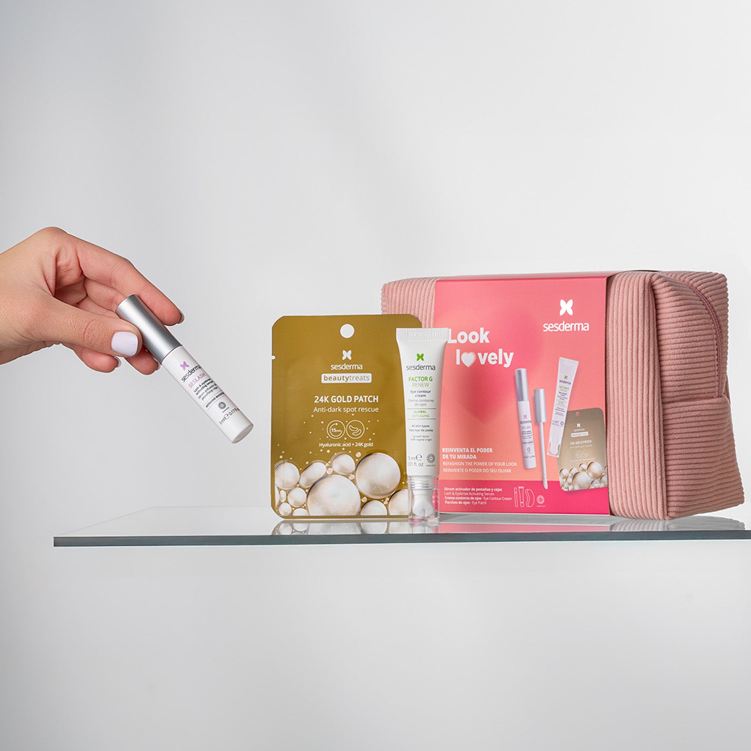 SESDERMA LOOK LOVELY PACK AKIŲ KONTŪRO PRIEŽIŪROS RINKINYS