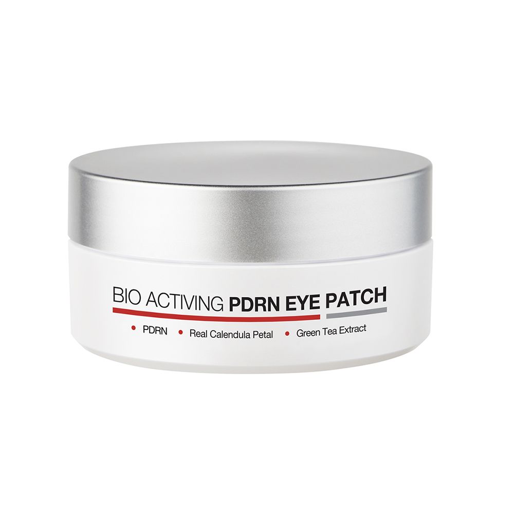 DERMALINE PDRN SOLUTION EYE PATCH dvigubo poveikio hidrogelio paakių kaukės su PDRN, 60vnt.