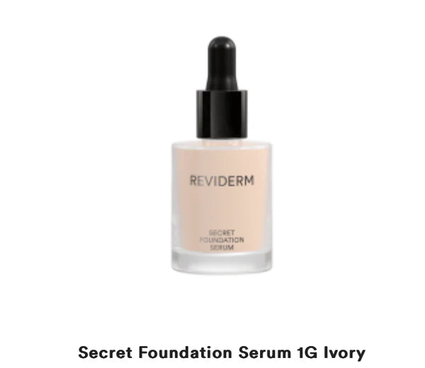 Reviderm Secret Foundation Serum seruminis makiažo pagrindas, 30ml