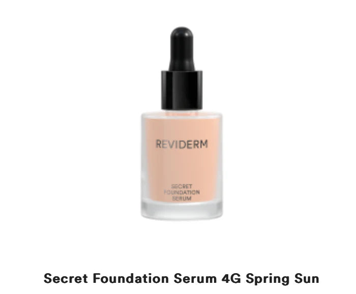 Reviderm Secret Foundation Serum seruminis makiažo pagrindas, 30ml