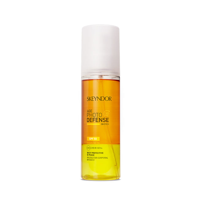 Skeyndor Body Protective b-phase Dvifazė apsauginė priemonė kūnui SPF50 200ml