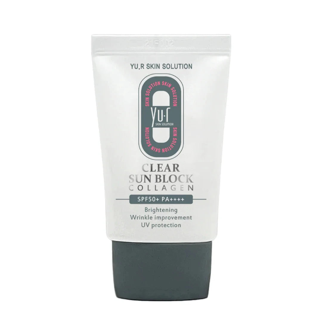 YU.R SKIN SOLUTION Clear Sun Block Collagen SPF50++, 30ml