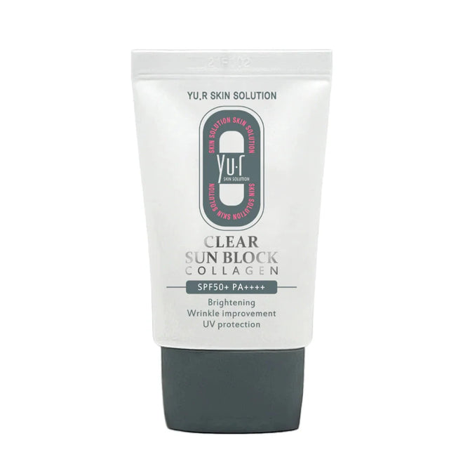 YU.R SKIN SOLUTION Clear Sun Block Collagen SPF50++, 30ml