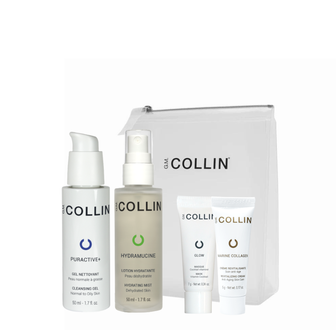 G.M. COLLIM TRAVEL SIZE RINKINYS + KOSMETINĖ