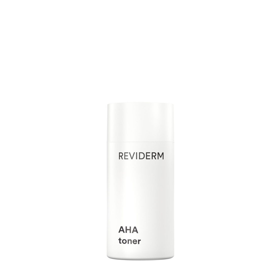 Reviderm AHA Toner valomasis tonikas su rūgštimi, 50ml TRAVEL SIZE