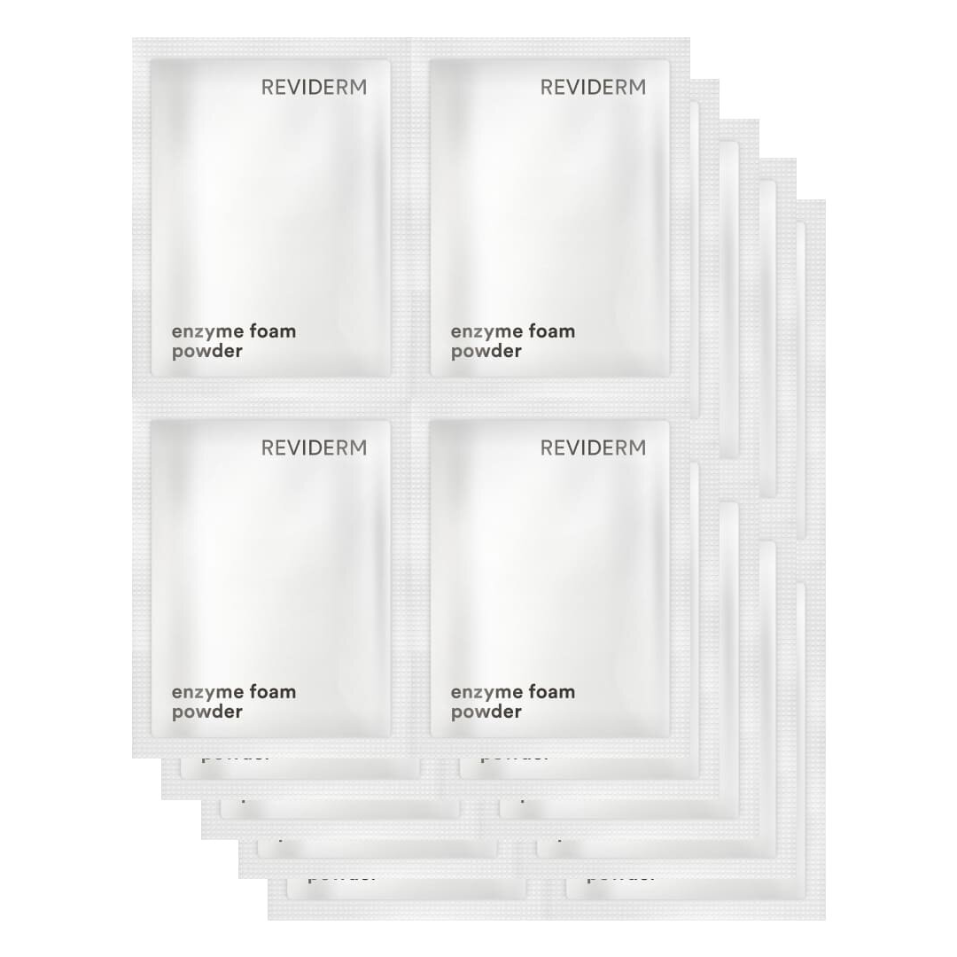 Reviderm Enzyme Foam Powder veido pilingas, 20 x 1g