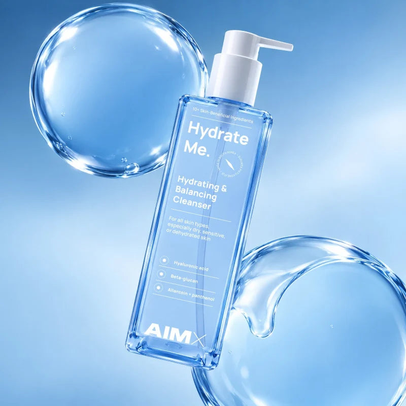 AIMX „Hydrating & Balancing Cleanser“ Drėkinantis ir odos balansą palaikantis veido prausiklis, 195ml