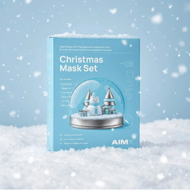 AIMX Veido kaukių rinkinys "Christmas Mask Set", 6vnt.