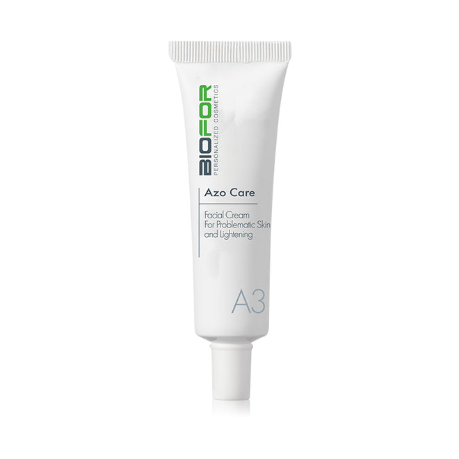 BIOFOR AZO CARE ŠVIESINANTIS VEIDO KREMAS PROBLEMINEI ODAI, 30ml