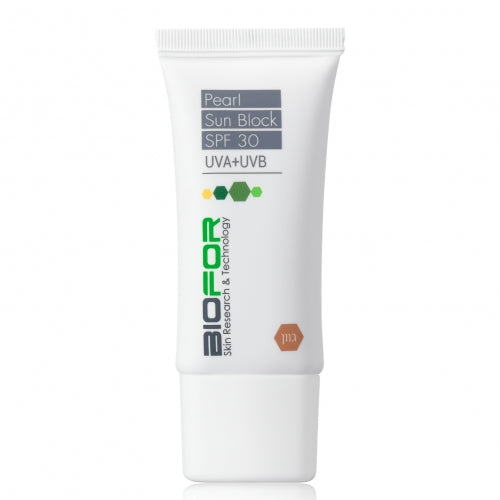 BIOFOR PEARL SUN APSAUGINIS VEIDO KREMAS SU SPALVA SPF30