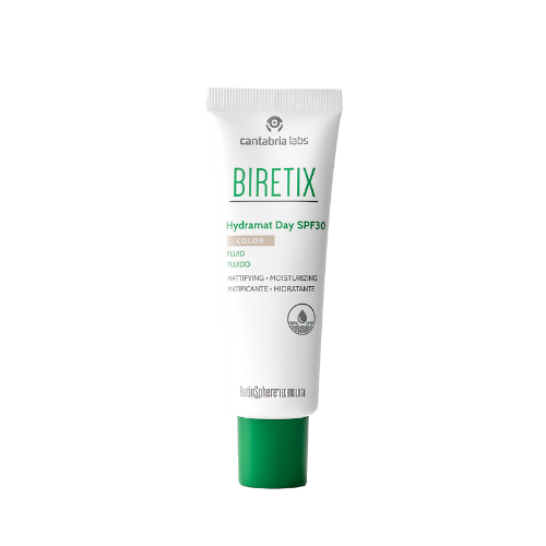 BIRETIX HYDRAMAT DAY SPF 30 FLUIDAS SU SPALVA, 50ml