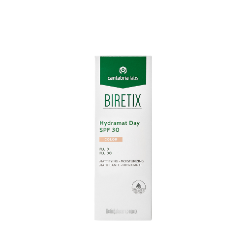 BIRETIX HYDRAMAT DAY SPF 30 FLUIDAS SU SPALVA, 50ml