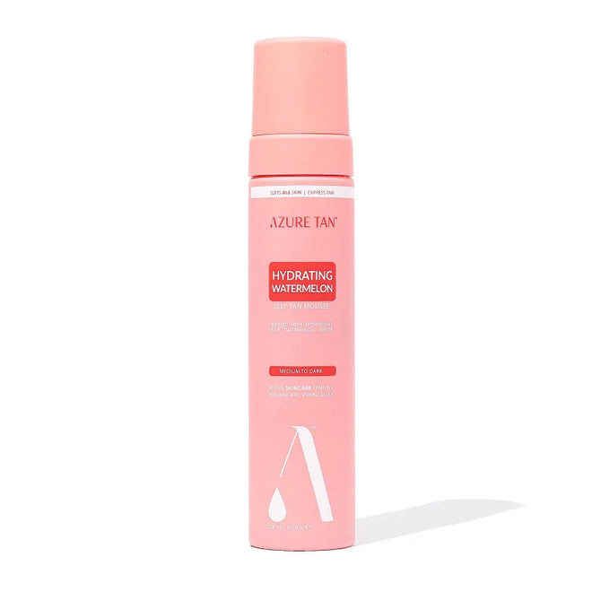 Azure tan drėkinančios savaiminio įdegio putos "Hydrating Watermelon - Medium to Dark", 200ml