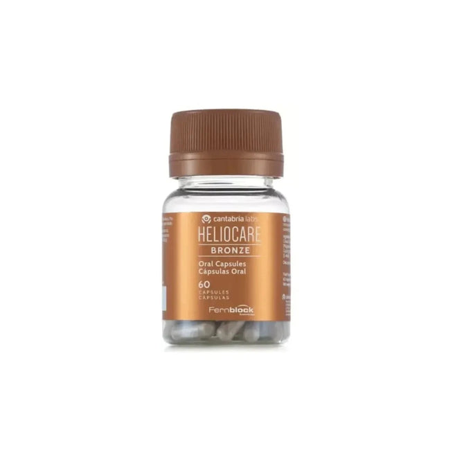 HELIOCARE ORAL BRONZE MAISTO PAPILDAI, 60 KAPSULIŲ