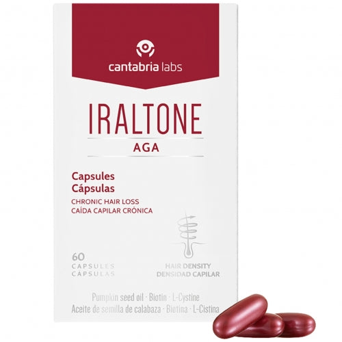 IRALTONE AGA MAISTO PAPILDAI, 60 kapsulių